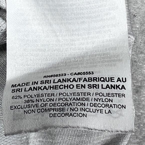 Nike Sweatshirt Womens Size Medium Gray Dri Fit Half Zip Pullover Jacket 2474 - Picture 12 of 14